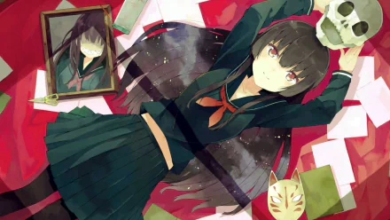 Yuuko Kanoe Anime Tasogare Otome x Amnesia HD Desktop Wallpaper | Background Image