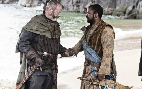 Lucian Msamati Salladhor Saan Liam Cunningham Davos Seaworth TV Show Game Of Thrones HD Desktop Wallpaper | Background Image