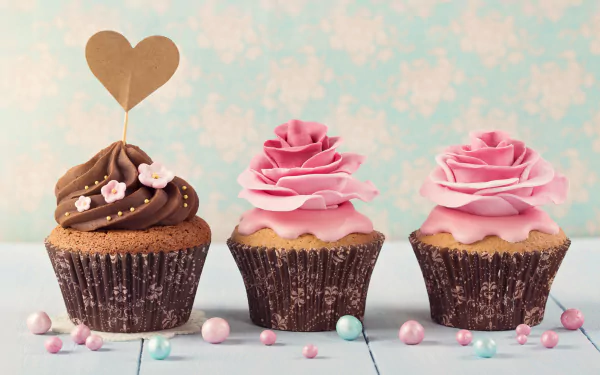 icing pastry cream sweets food cupcake HD Desktop Wallpaper | Background Image