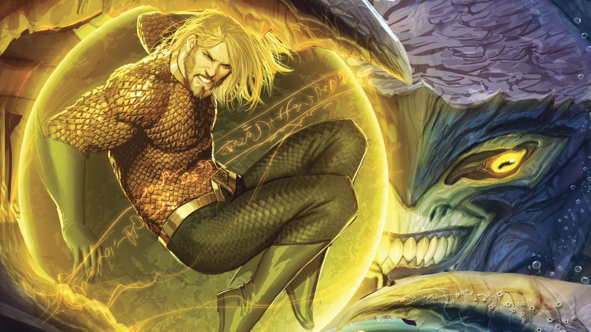 Download Comic Aquaman  HD Wallpaper