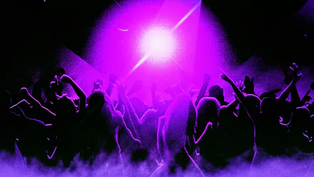 DJ party artistic retro HD Desktop Wallpaper | Background Image
