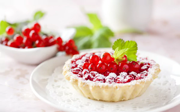 tart fruit berry currants pastry food dessert HD Desktop Wallpaper | Background Image