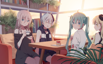 10 V Flower Vocaloid Hd Wallpapers Background Images