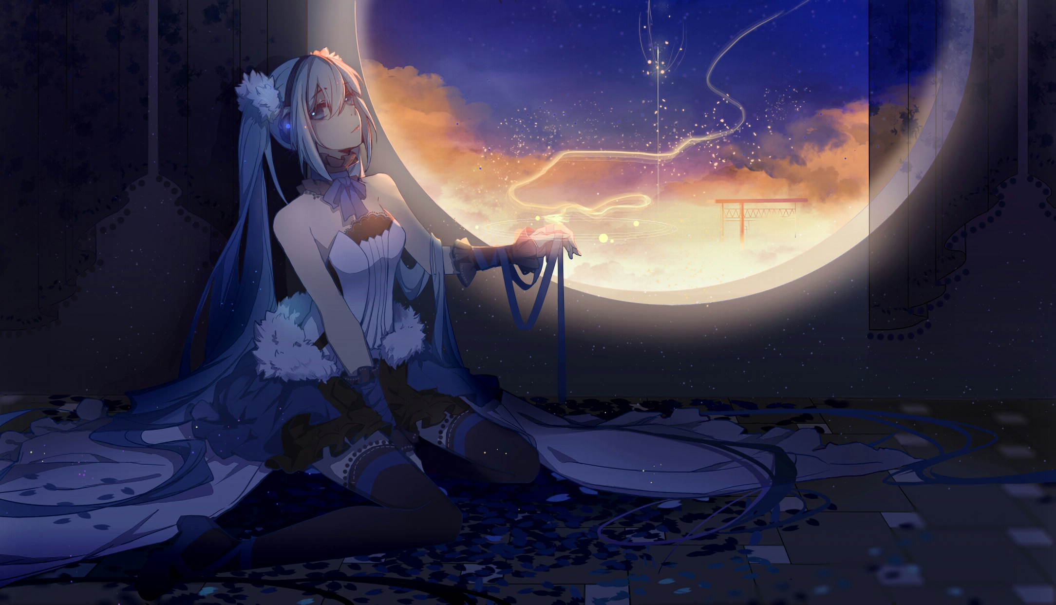 Download Hatsune Miku Anime Vocaloid HD Wallpaper