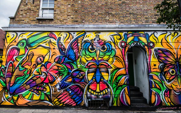 artistic graffiti HD Desktop Wallpaper | Background Image
