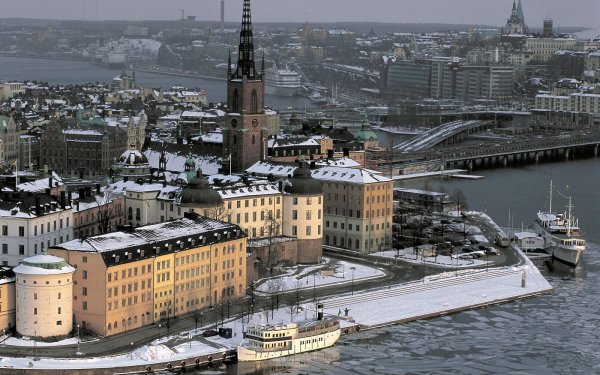 Man Made Stockholm Cities Sweden HD Wallpaper | Background Image