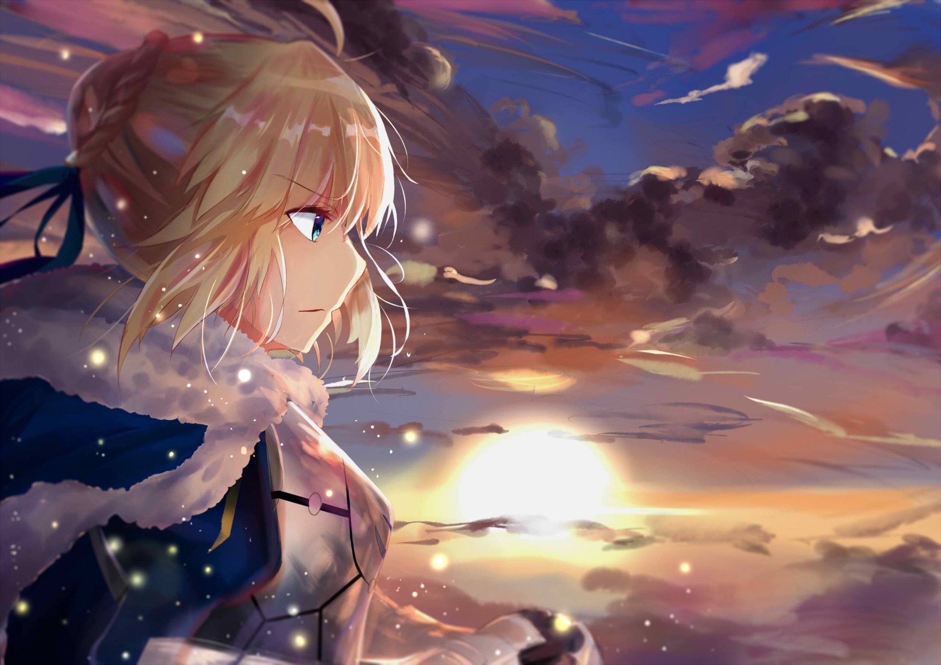 Download Saber Fate Series Artoria Pendragon Anime Fategrand Order Hd Wallpaper By ほたる 