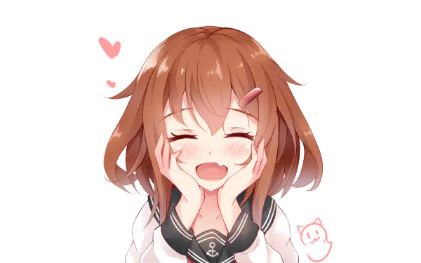 Ikazuchi (Kancolle) Anime Kantai Collection HD Desktop Wallpaper | Background Image