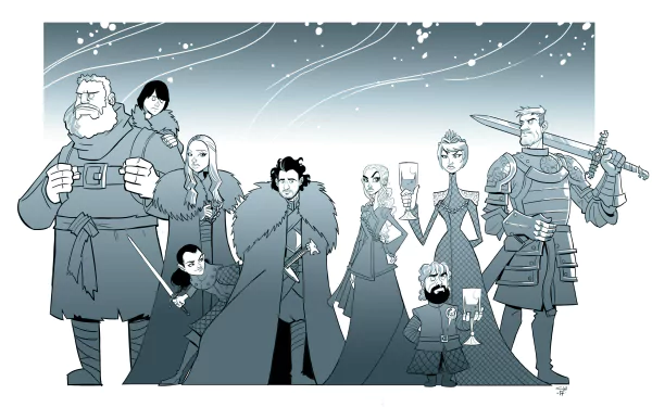 Jaime Lannister Cersei Lannister Tyrion Lannister Sansa Stark Bran Stark Hodor (Game of Thrones) Arya Stark Daenerys Targaryen Jon Snow TV Show Game Of Thrones HD Desktop Wallpaper | Background Image