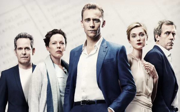 Elizabeth Debicki Olivia Colman Tom Hollander Hugh Laurie Tom Hiddleston TV Show The Night Manager HD Desktop Wallpaper | Background Image