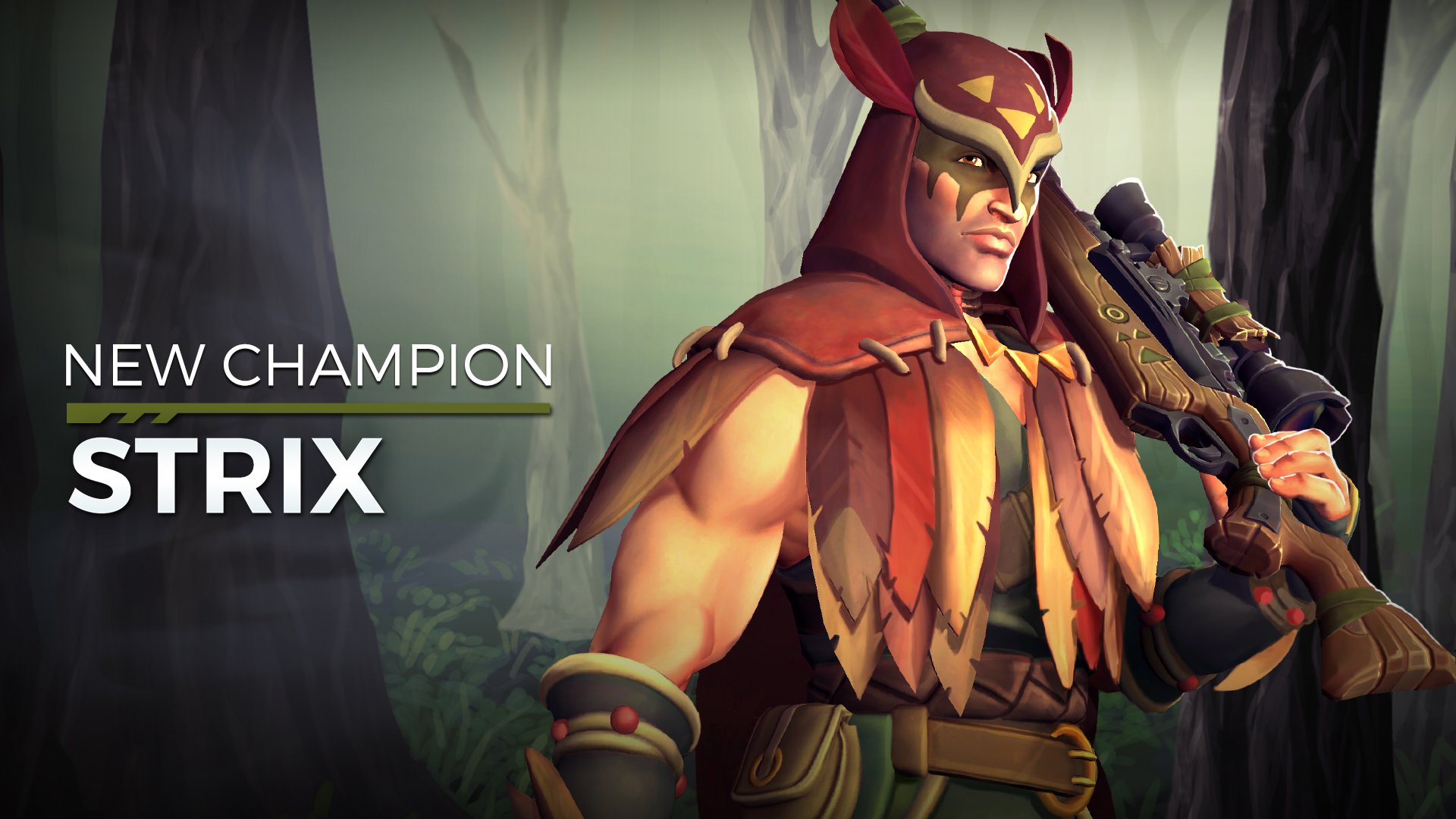 Download Strix (Paladins) Paladins Video Game HD Wallpaper