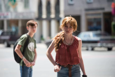 Beverly Marsh Sophia Lillis Jaeden Martell movie It (2017) HD Desktop Wallpaper | Background Image