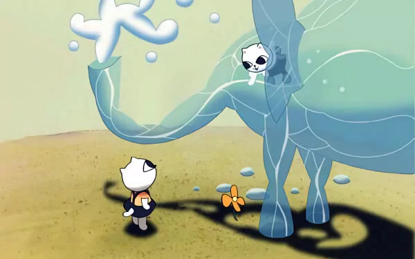 anime cat HD Desktop Wallpaper | Background Image