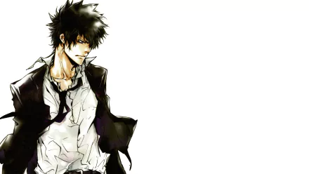  Shinya Kogami Serious