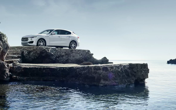 white car car Maserati vehicle Maserati Levante HD Desktop Wallpaper | Background Image