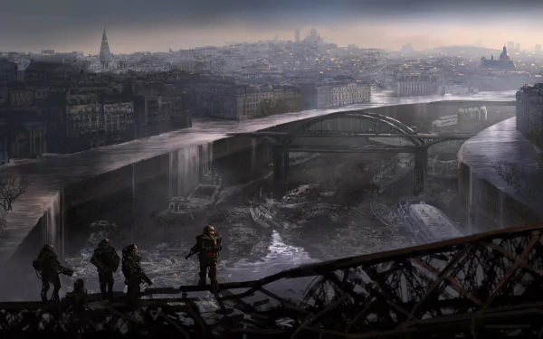 city Paris movie Edge Of Tomorrow HD Desktop Wallpaper | Background Image