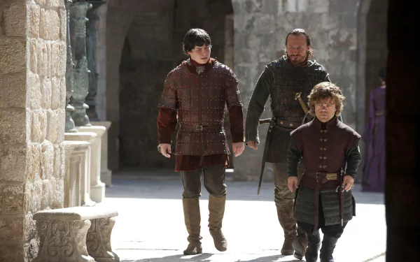 Peter Dinklage Tyrion Lannister Jerome Flynn Bronn (Game of Thrones) Daniel Portman Podrick Payne TV Show Game Of Thrones HD Desktop Wallpaper | Background Image