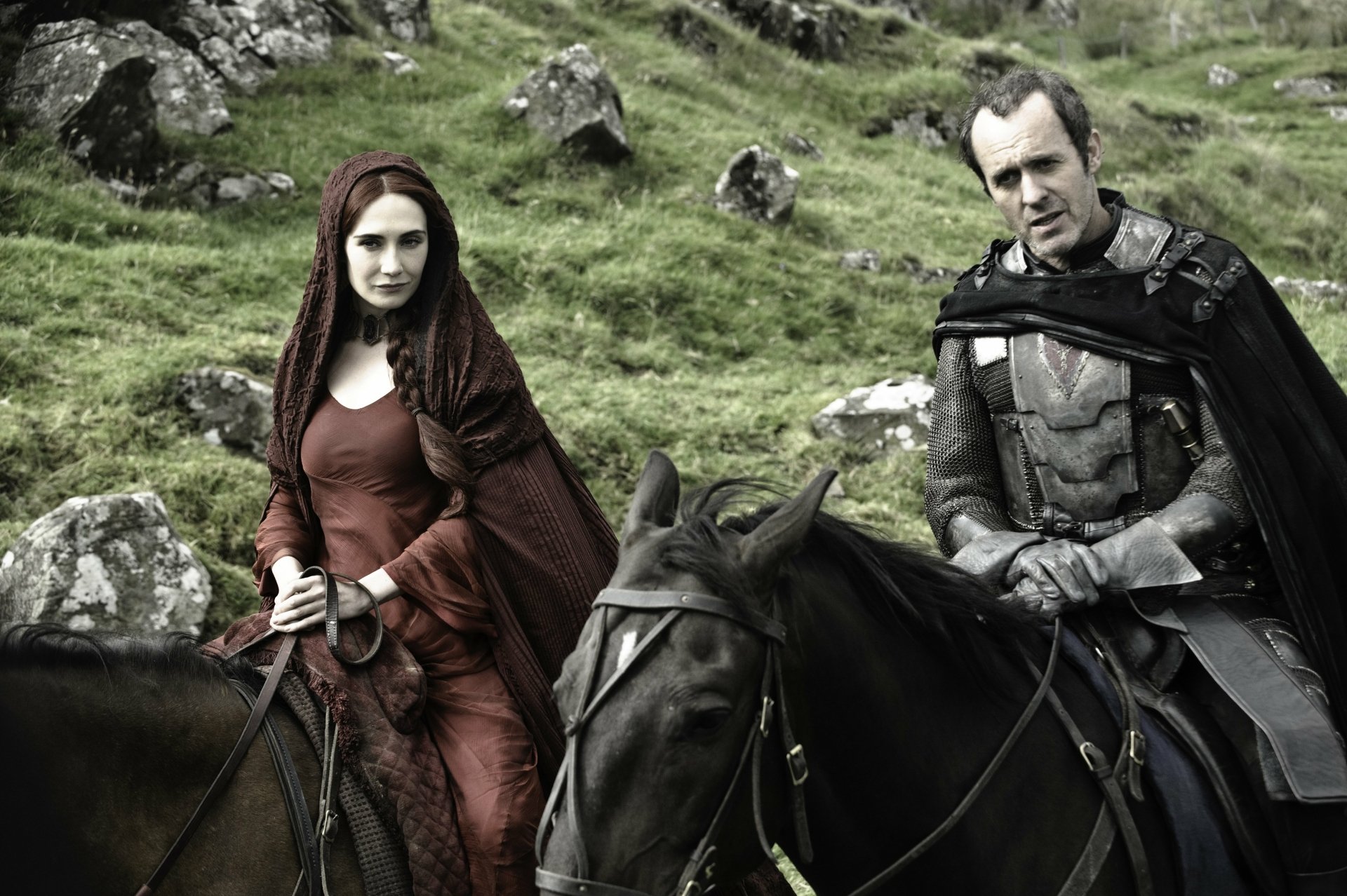 Download Stephen Dillane Stannis Baratheon Carice Van Houten Melisandre (Game Of Thrones) TV Show Game Of Thrones 4k Ultra HD Wallpaper