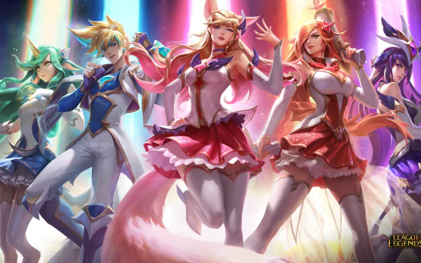 Star Guardians in 4K Ultra HD - League of Legends Wallpaper by Suke