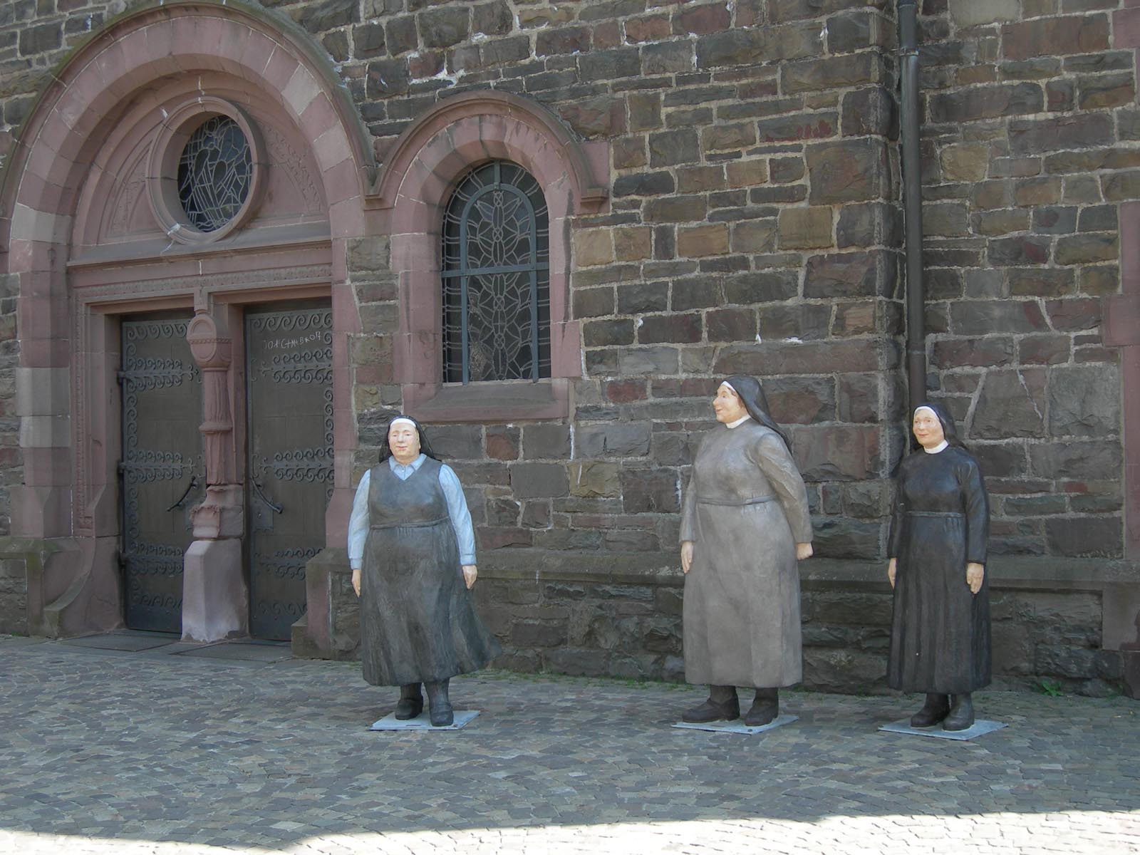 Church with Statue