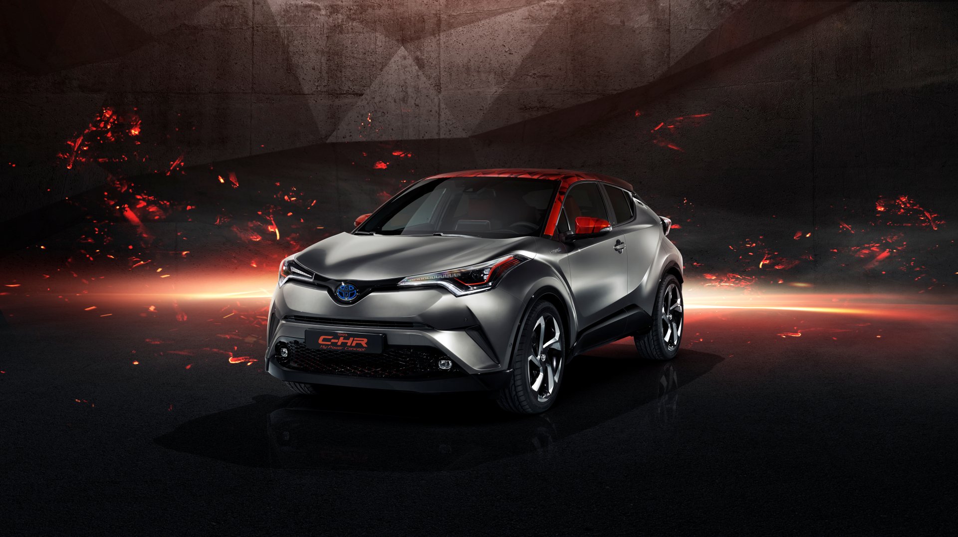 Download SUV Silver Car Car Toyota Vehicle Toyota C-HR 4k Ultra HD Wallpaper