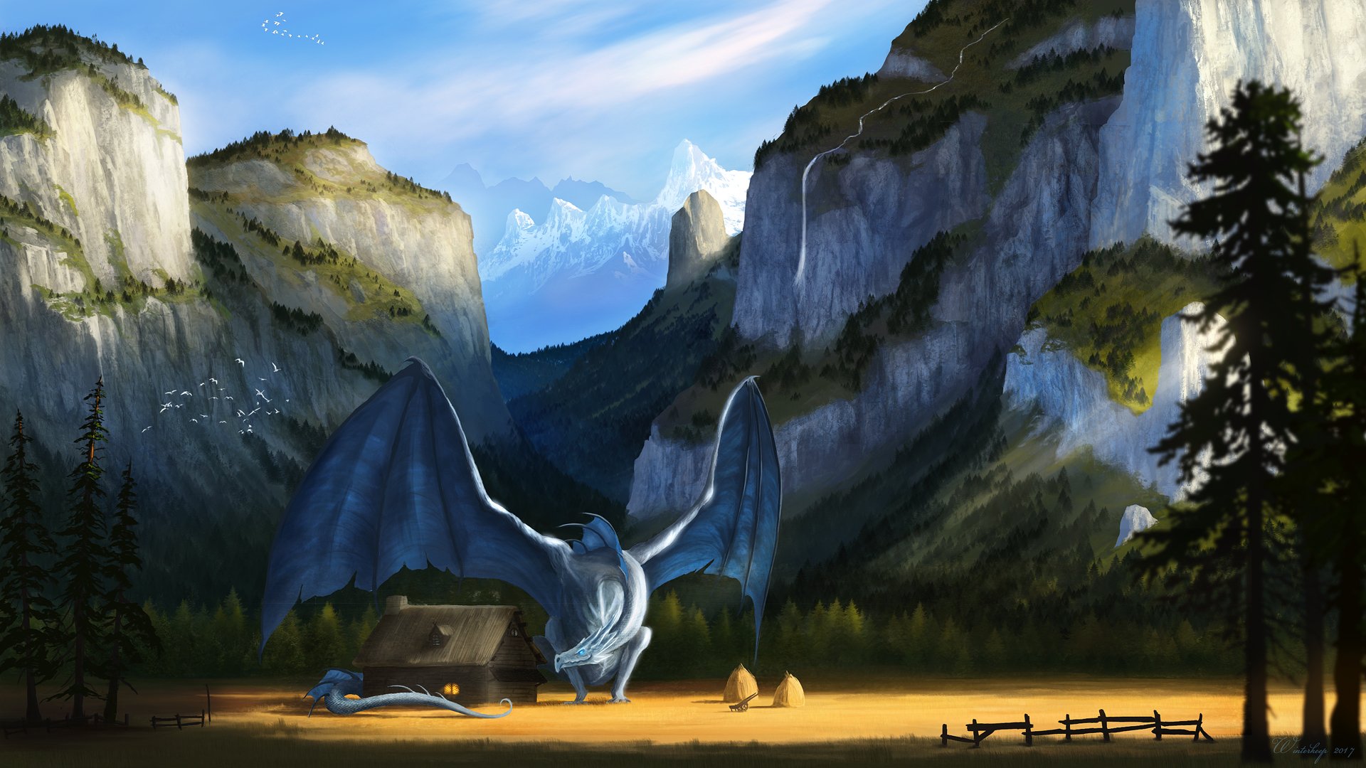 dragon landscape pic