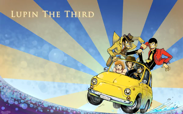Anime Lupin the Third HD Desktop Wallpaper | Background Image