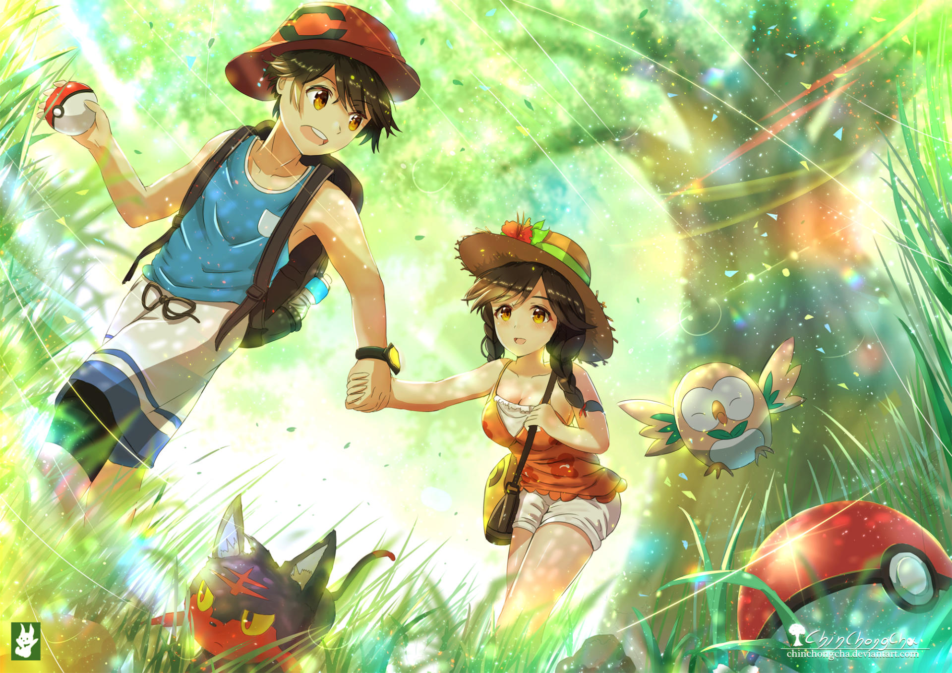 Pokémon: Sun And Moon HD Wallpaper Background Image 2000x1414.