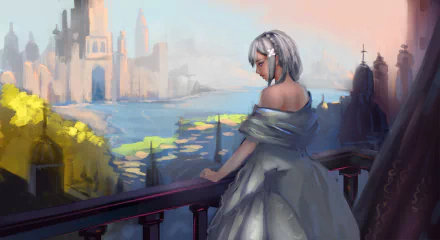 Emilia (Re:ZERO) HD Desktop Wallpaper | Background Image