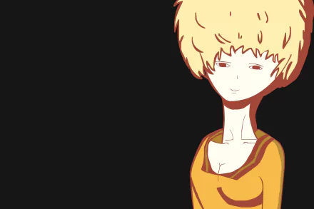 HD PC desktop wallpaper featuring Five from the anime Zankyou no Terror, with a minimalist design and dark background.