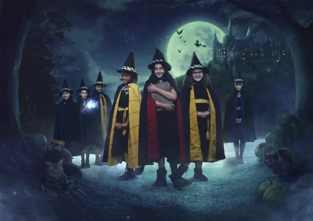 Bella Ramsey TV Show The Worst Witch HD Desktop Wallpaper | Background Image