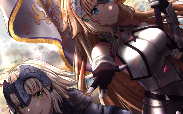 Anime Fate/Grand Order Fate Series Ruler Jeanne d'Arc Jeanne d'Arc Alter HD Wallpaper | Background Image