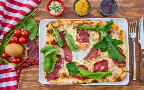 still life food pizza HD Desktop Wallpaper | Background Image