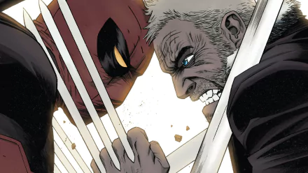 Wolverine Old Man Logan Comic Deadpool HD Desktop Wallpaper | Background Image