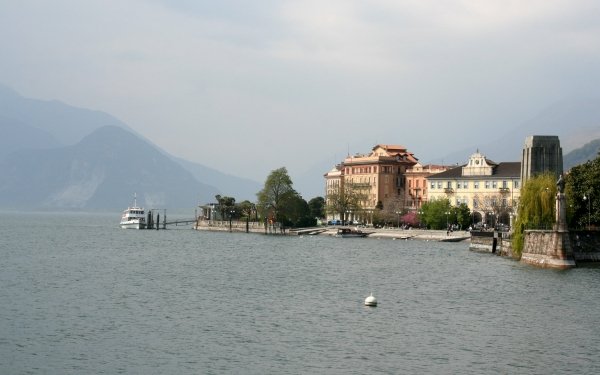 Man Made Verbania Towns Italy Town Pallanza Building HD Wallpaper | Background Image