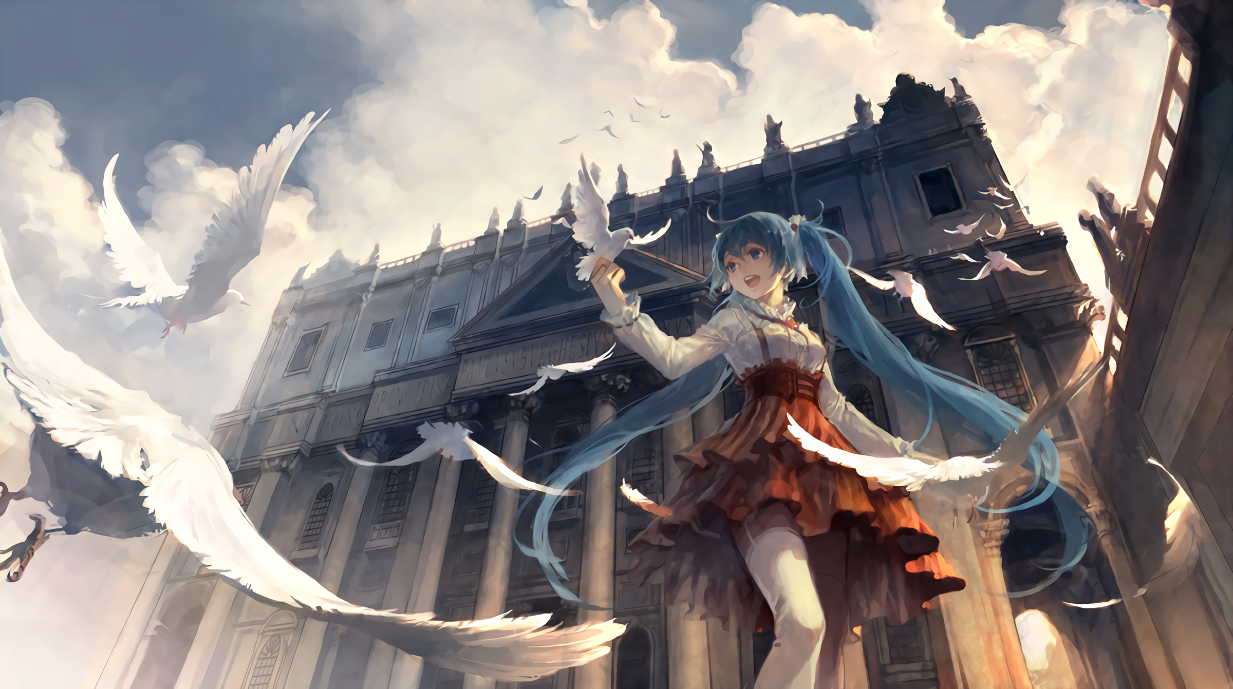 Anime Vocaloid HD Wallpaper by Silverwing