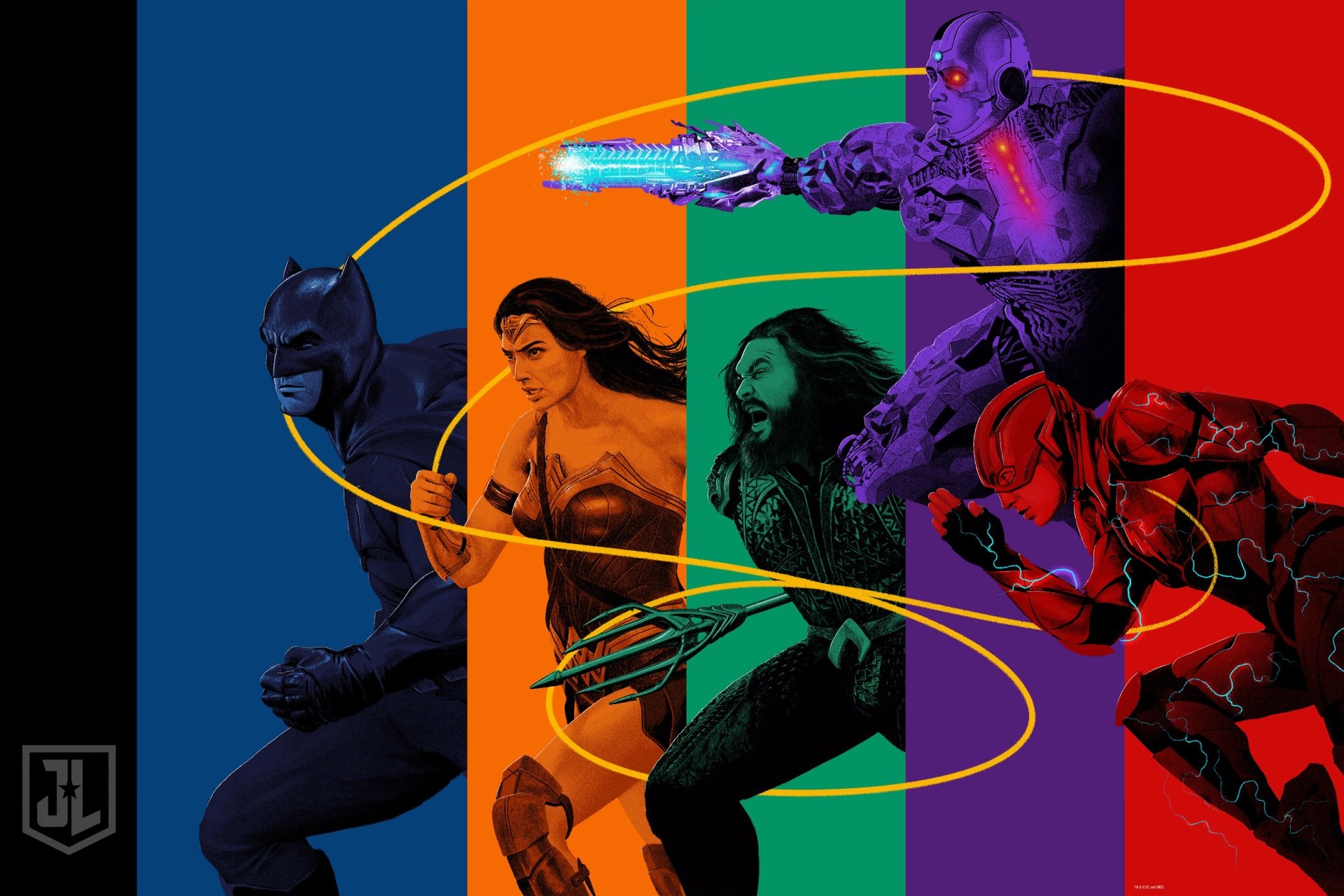 Download Cyborg (DC Comics) Wonder Woman Flash Aquaman Batman Movie Justice League  4k Ultra HD Wallpaper