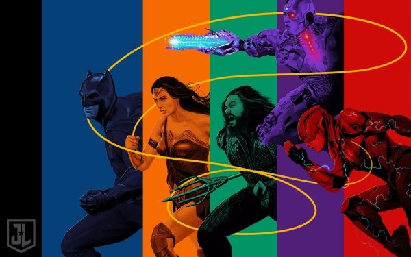Movie Justice League Batman Aquaman Flash Wonder Woman Cyborg HD Wallpaper | Background Image