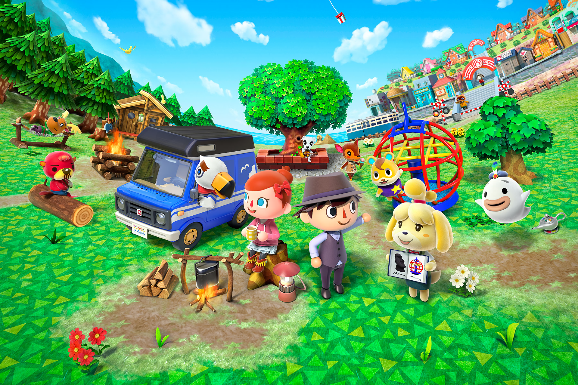 Video Game Animal Crossing: Pocket Camp HD Wallpaper | Background Image