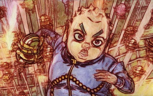 Shigekiyo Yangu Anime Jojo's Bizarre Adventure HD Desktop Wallpaper | Background Image