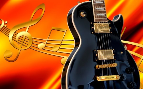Music Guitar Musical Note HD Wallpaper | Background Image