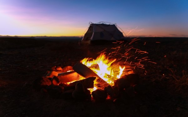 Fotografie Vuur Campfire Vlam HD Wallpaper | Achtergrond