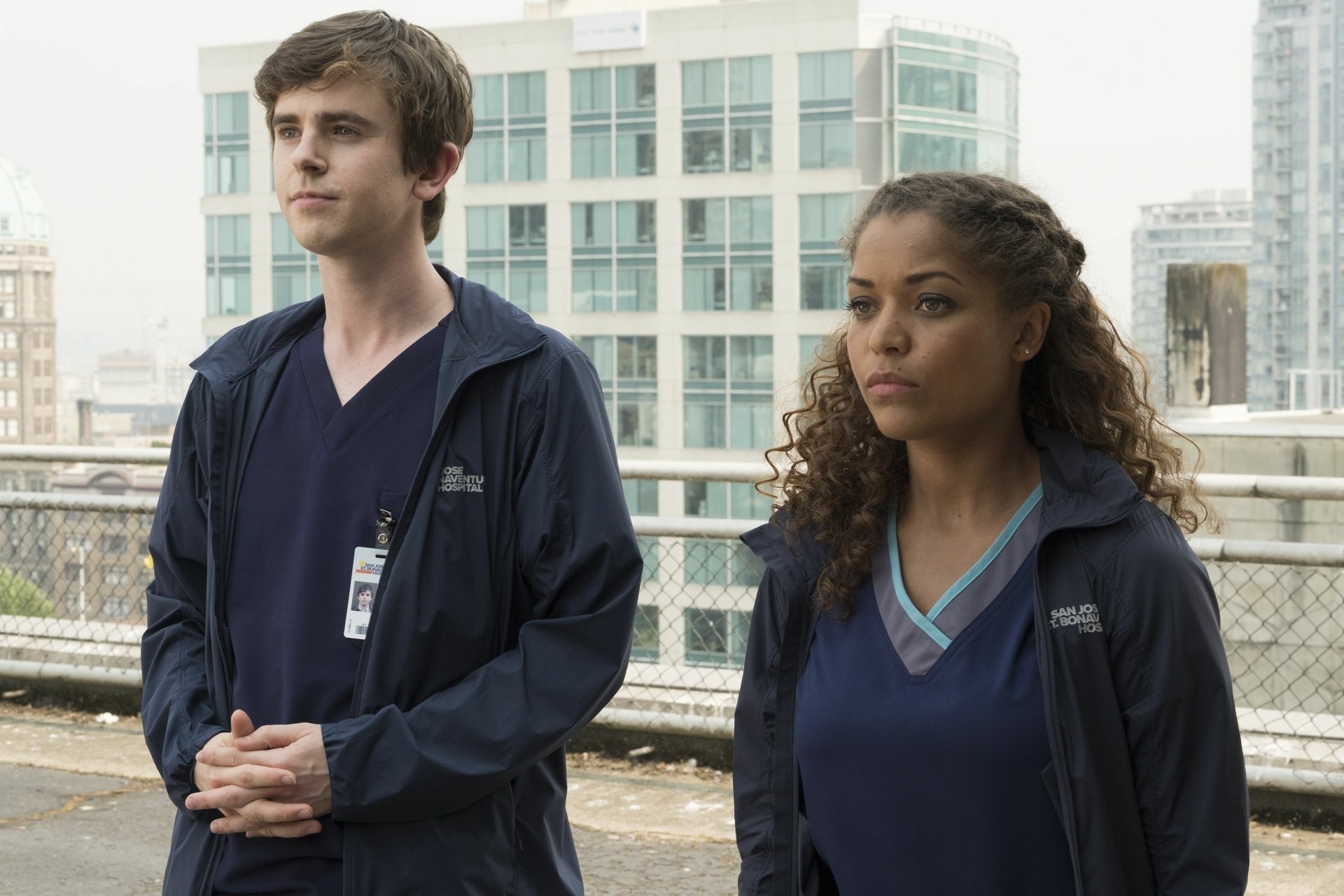 The Good Doctor Cast HD Wallpaper - Medical Drama Series