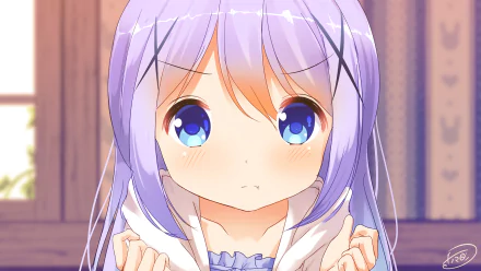 Chino Kafū Anime Is the Order a Rabbit HD Desktop Wallpaper | Background Image