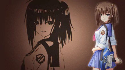 Anime Angel Beats! HD Desktop Wallpaper | Background Image