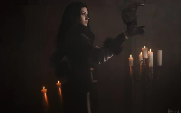 Yennefer of Vengerberg woman cosplay HD Desktop Wallpaper | Background Image