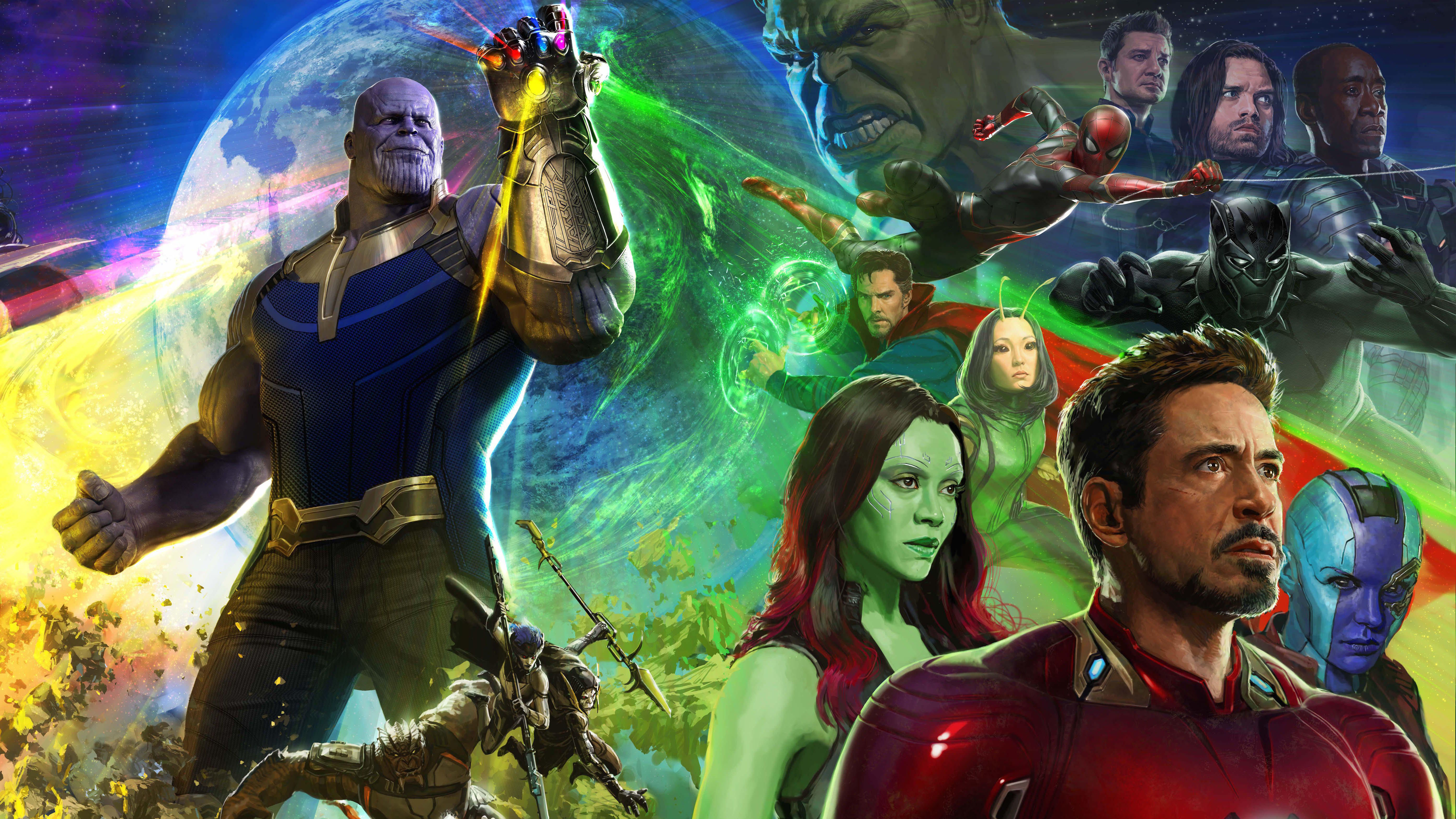 Movie Avengers: Infinity War 4k Ultra HD Wallpaper