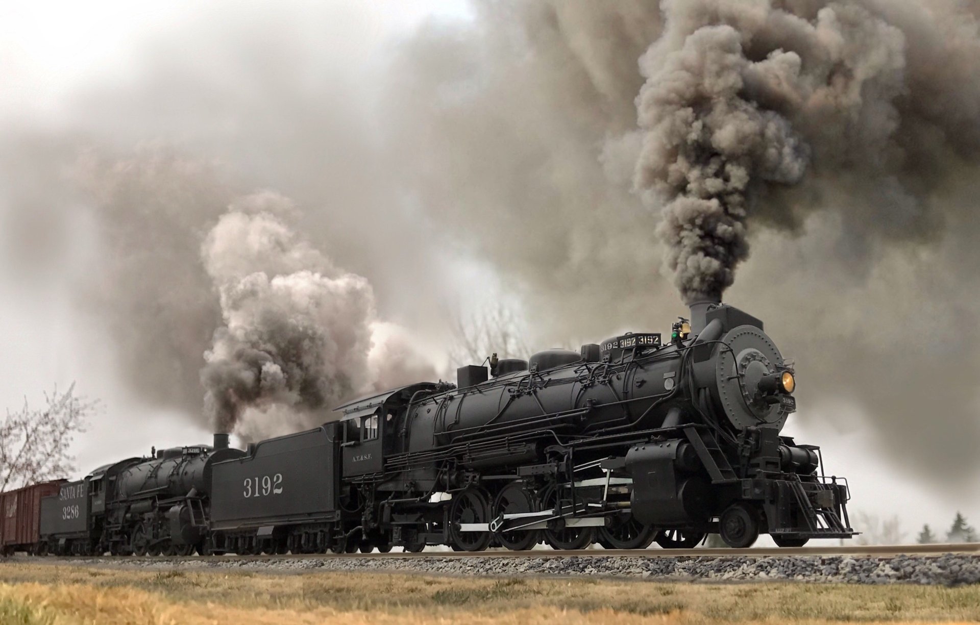 Wallpaper Steam Train Hd