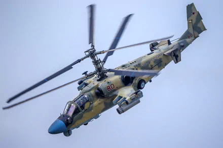 aircraft helicopter attack helicopter military Kamov Ka-52 HD Desktop Wallpaper | Background Image