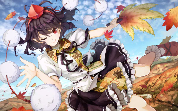 Aya Shameimaru Anime Touhou HD Desktop Wallpaper | Background Image